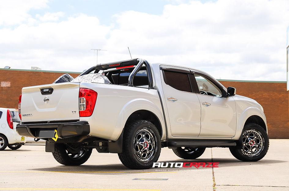 NISSAN NAVARA DEMODOG GLOSS BLACK MILLED